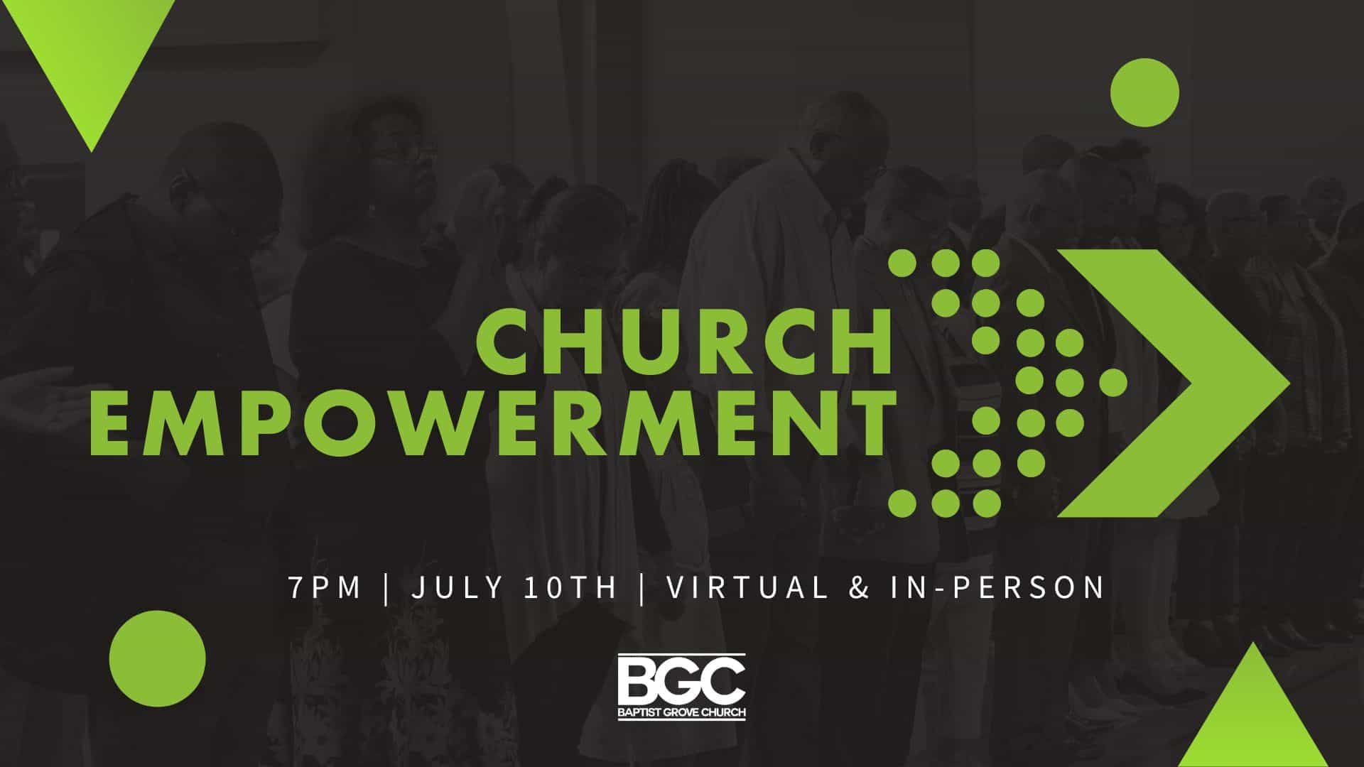 Church Empowerment | Baptist Grove Church